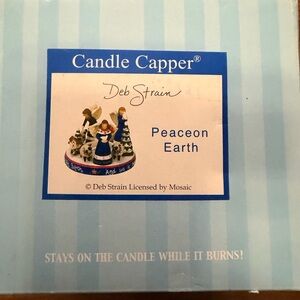 Deb Strain Candle Capper - Peace on Earth